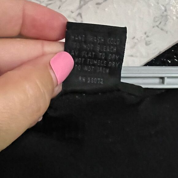 STEVE MADDEN Blue Silver Cold Shoulder Cardigan One Size Fits Most - Picture 4 of 5